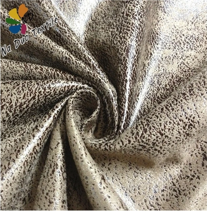 China golden supplier waterproof faux suede tc fabric