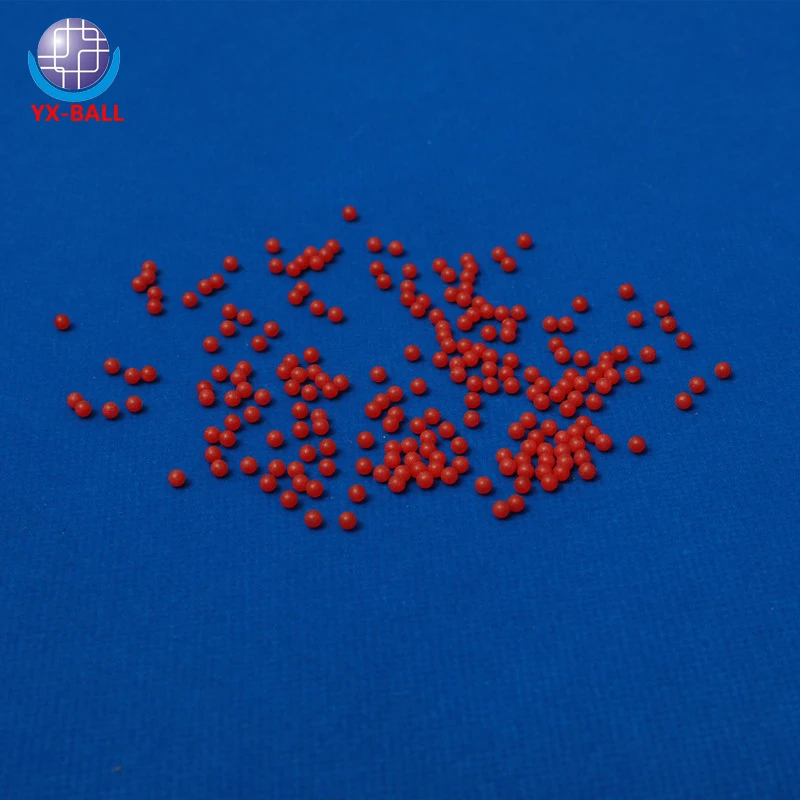 Good quality professional 5mm 8mm 10mm 12mm Red small PP plastic hollow balls