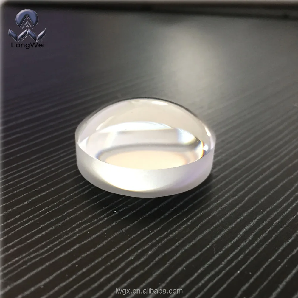 Round diameter 30mm concave-convex spherical dome lens for optical instrument
