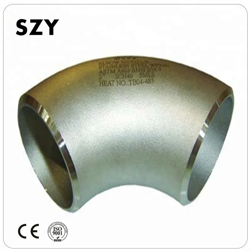 Factory Direct Metal Building Materials Aluminum 309S 304 316 201 904L 660 330 Stainless Steel Fittings Elbow Decoration