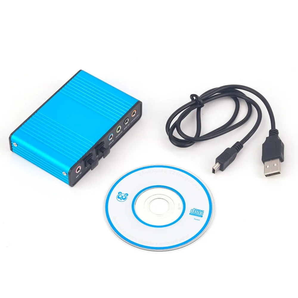 New Professional External USB Sound Card Channel 5.1 Optical Audio Adapter for PC Computer Laptop