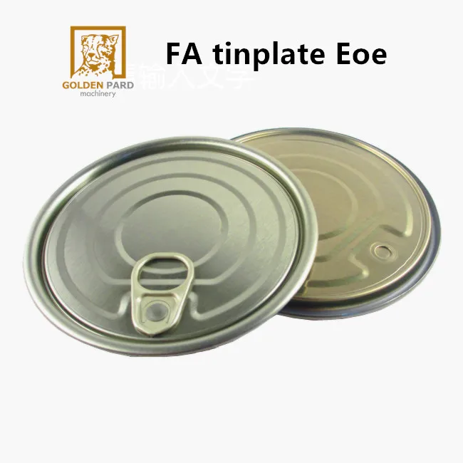 
Tinplate eoe easy open end tuna can for tuna fish canned packing 