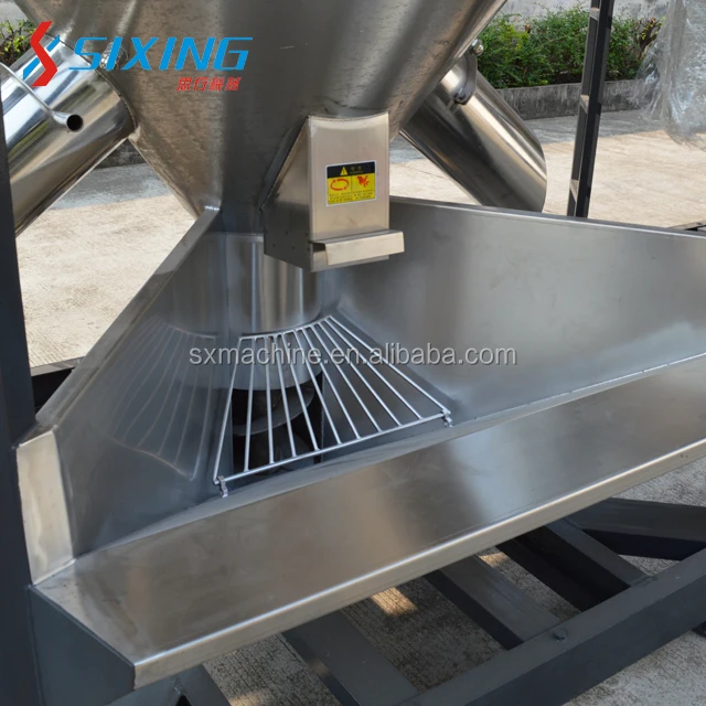 Power-saving type vertical type plastic pellets Material blender silo mixing machine