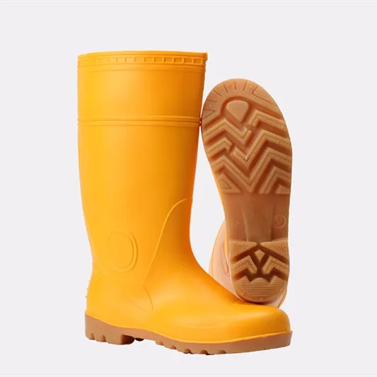 custom anti-slip unisex design your own wellington PVC Plastic Boots for Rain gum boot waterproof men