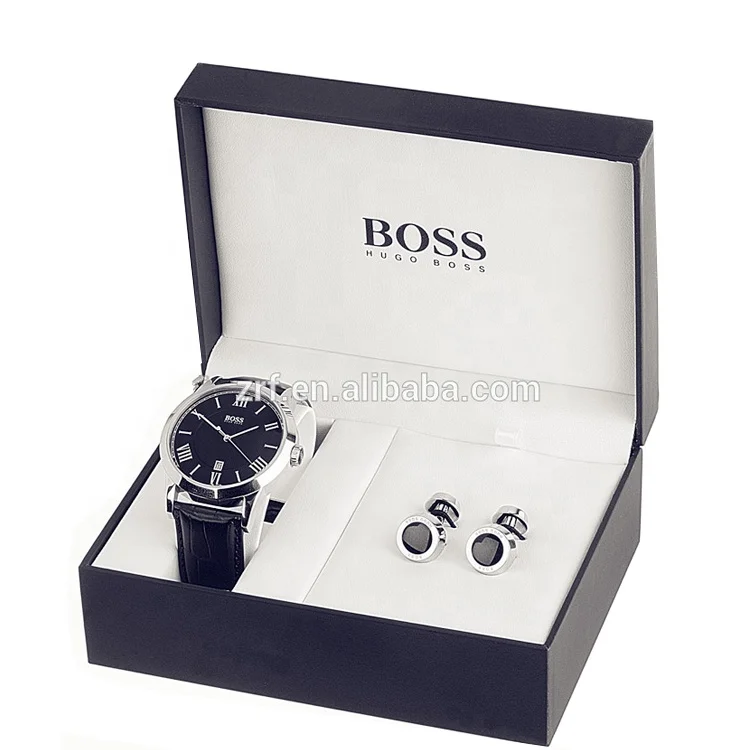 Custom Luxury Jewelry Watches Packing Box Paper Wristwatch Box Gift Set