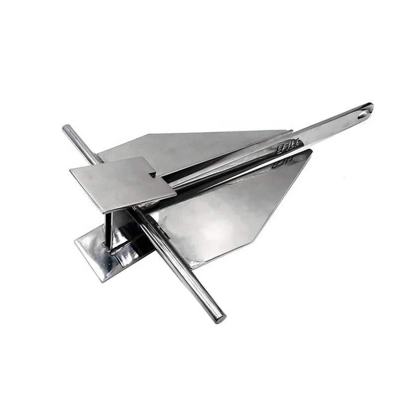 Marine hardware stainless steel 316 danforth fluke ship a boat anchor for sale