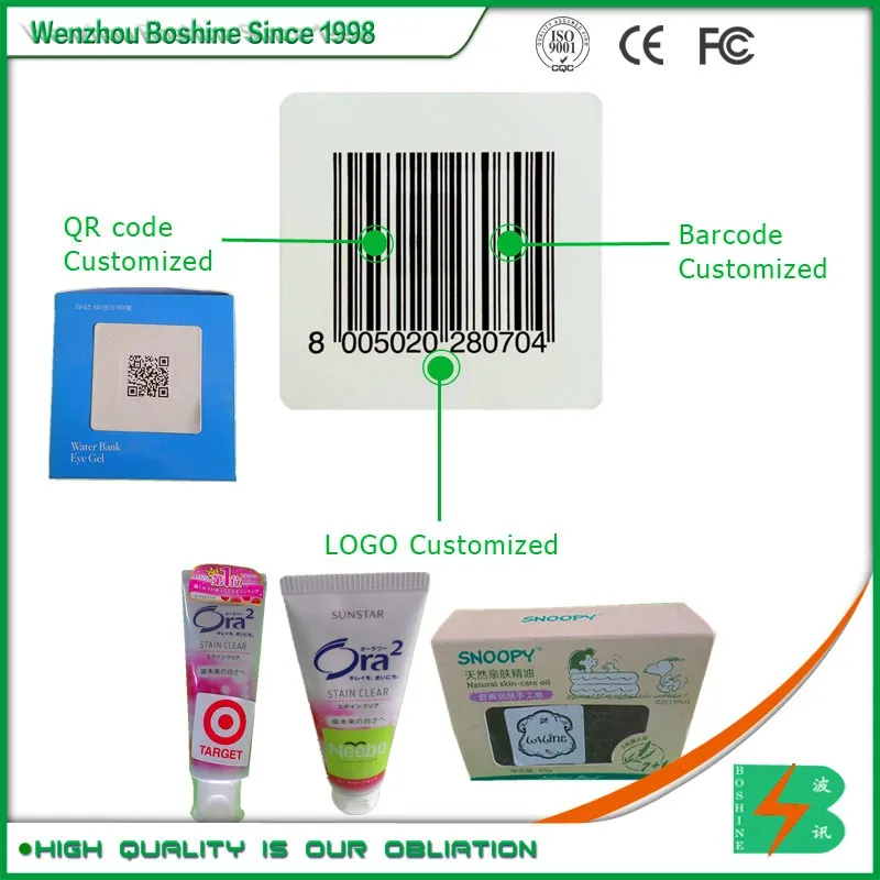 EAS 8.2 МГц Безопасности Soft Roll РФ Бумаги eas Этикетки Теги Совместимость