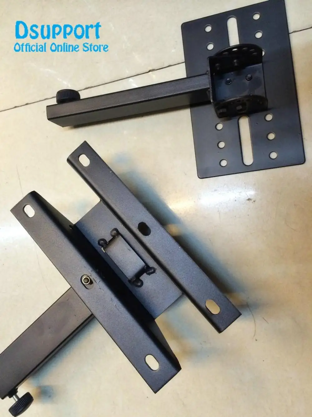 Professional Tilting Rotating Surround Holder Speaker Bracket Wall Mount Holder With Metal Plate speaker wall mount