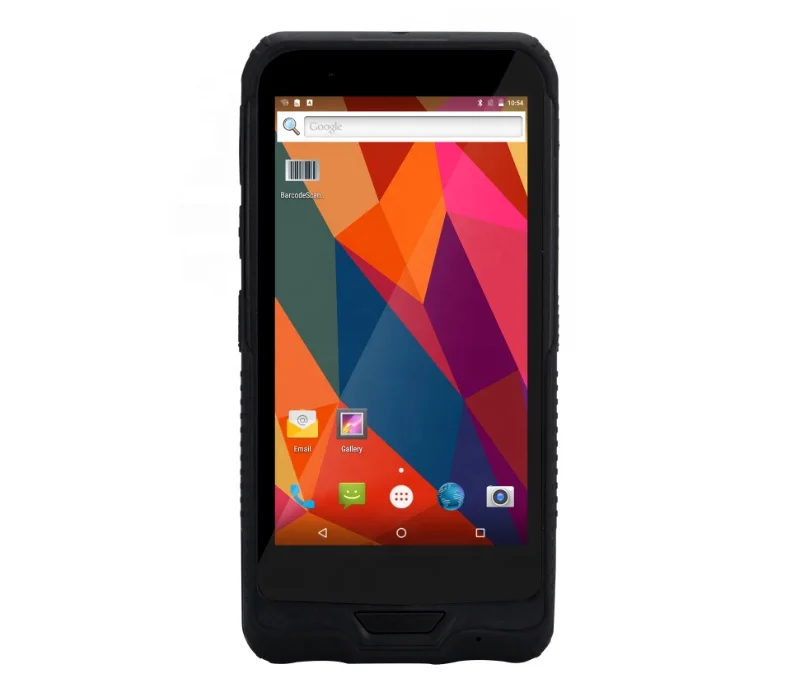 Прочный портативный терминал 6 дюймов Android 8,1 GMS со сканером штрих-кодов NFC 4G Lte WiFi BT