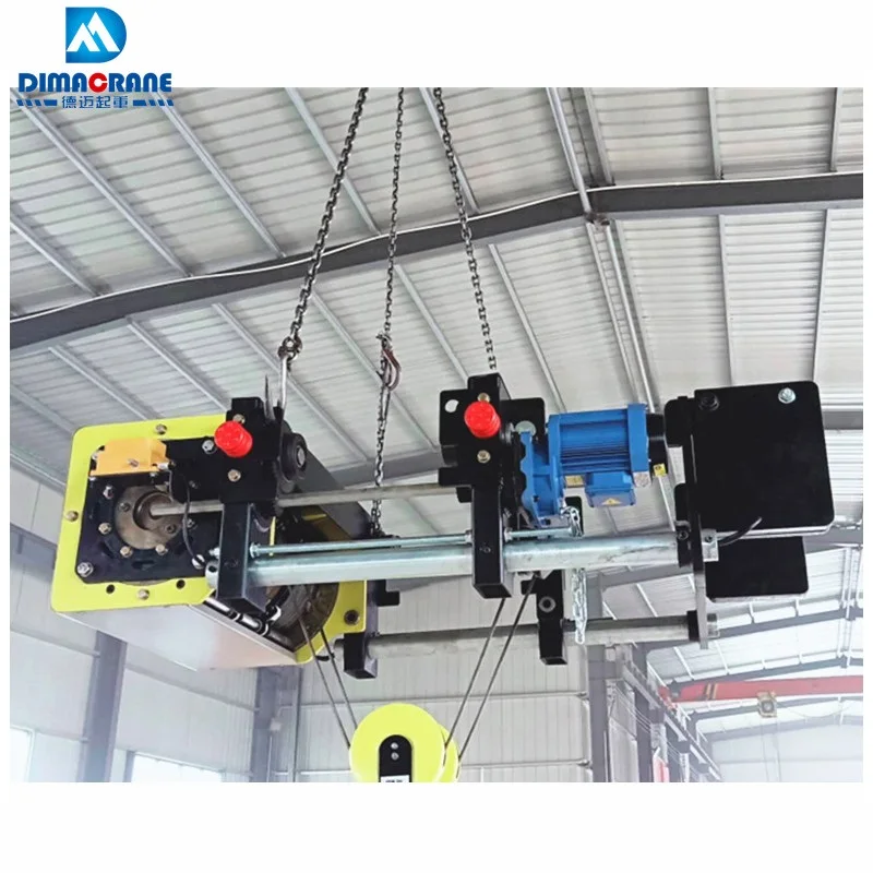 DIMA Motor Lifting Traveling Wire Rope Electric Hoist for Crane