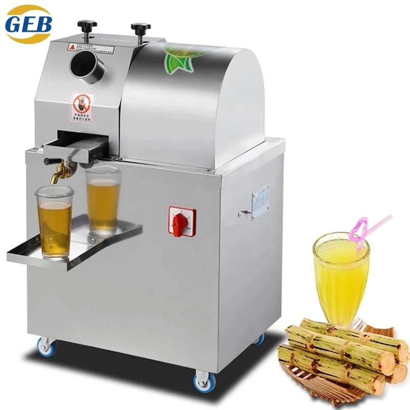 
Home Use Cane Juicer Sugar Mill Commercial Electric Automatic Sugarcane Juice Machine 