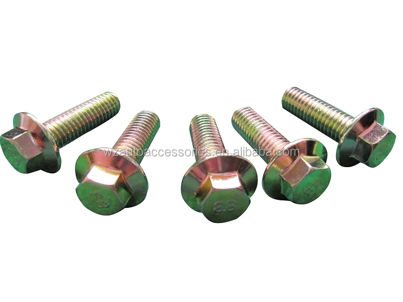 
M8X30 high tensile serrated hexagon head flange bolts 