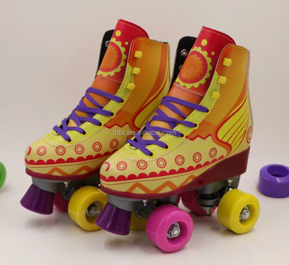 
BIGBANG hangzhou factory directly sale shoes roller blade kids skate iqq type cheap quad Roller skates 