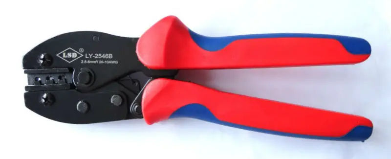 LY-2546B Ratchet crimping tool MC4 crimping tool for MC4 connectors 2.5-6mm2