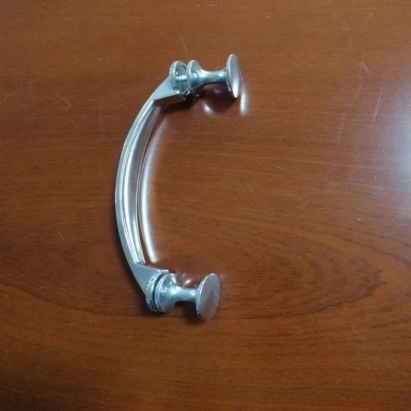 High Quality Glass Door Pull Zinc Alloy  Handle  Furniture OEM Shower room handle