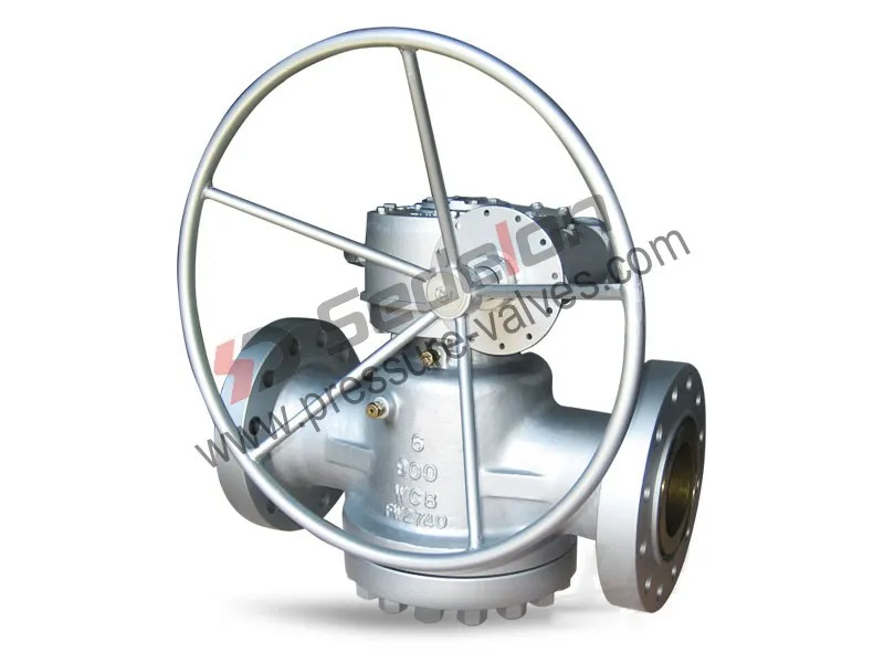 API standard pressure balance type cock valve Lubricated plug valve