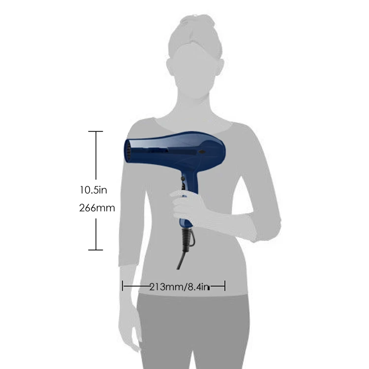 
Hot Sale Salon Quality High Powerful Professional Hair Dryer 