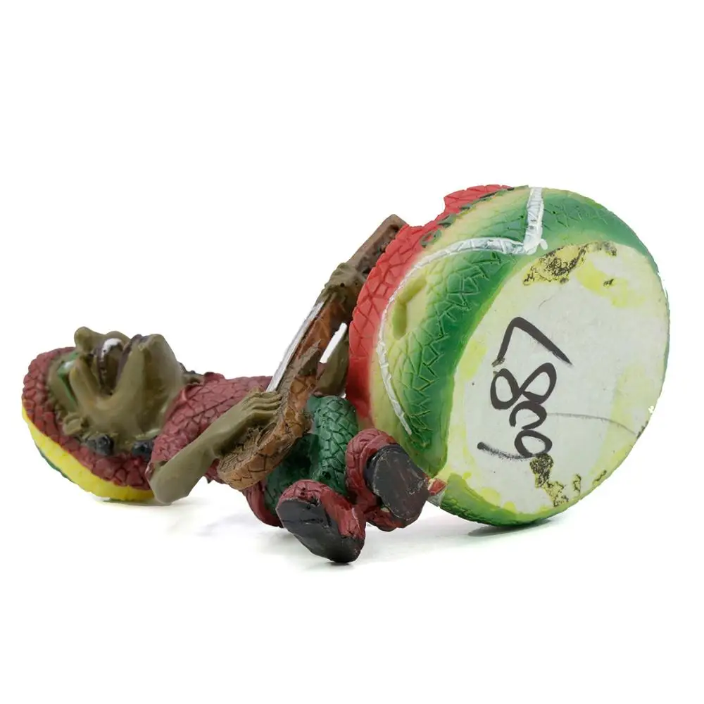 Mettle Fashion Style Jamaica Style Colorful Resin Cigarette Ashtray For Office Decoration