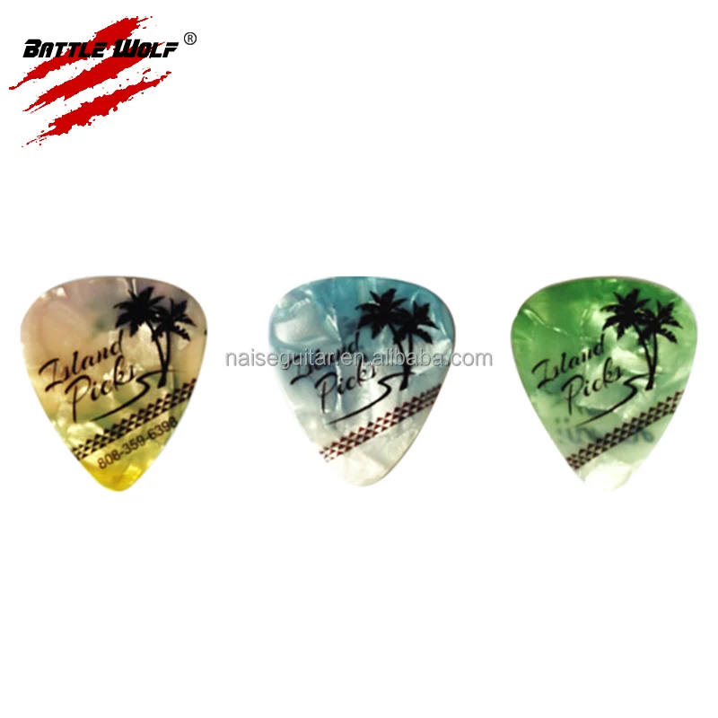 Новый продукт под заказ целлулоидные гитарные медиаторы