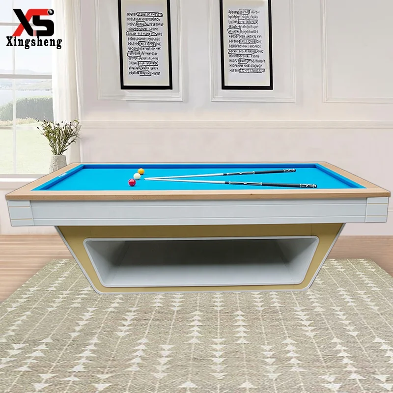 Popular design 8ft 9ft korean style carom slate billiard pool table for sale