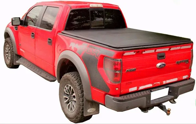 High Quality Car Accessories Retractable Roller Lid Shutter pickup truck accessories 2015-2022 F150  5.5FT  tonneau cover