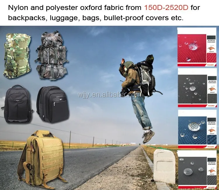 
100% Polyester Oxford print Fabric for armybag packbag 