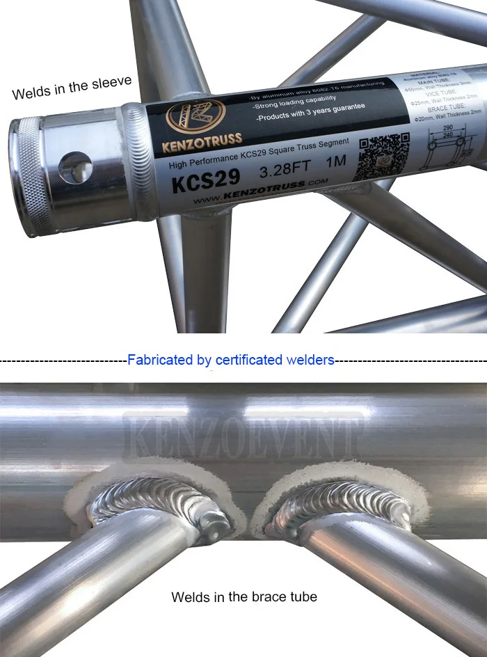 Easy install small wedding stage lighting truss