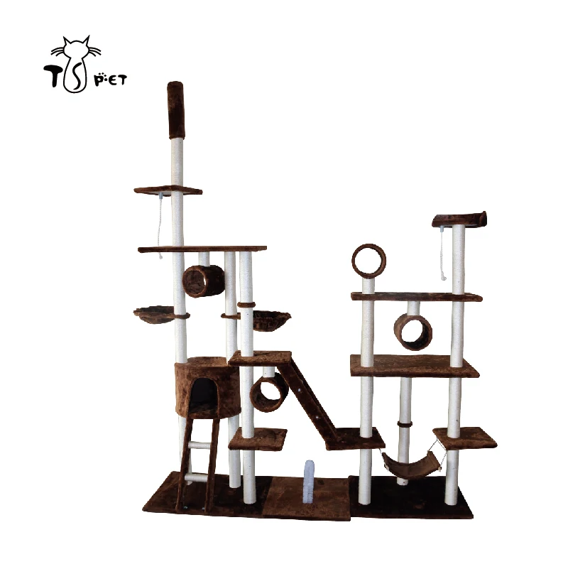 Wooden Pet Furniture Tiger Tough Luxury Condo Available In Multiple Colors Styles Cat Tree