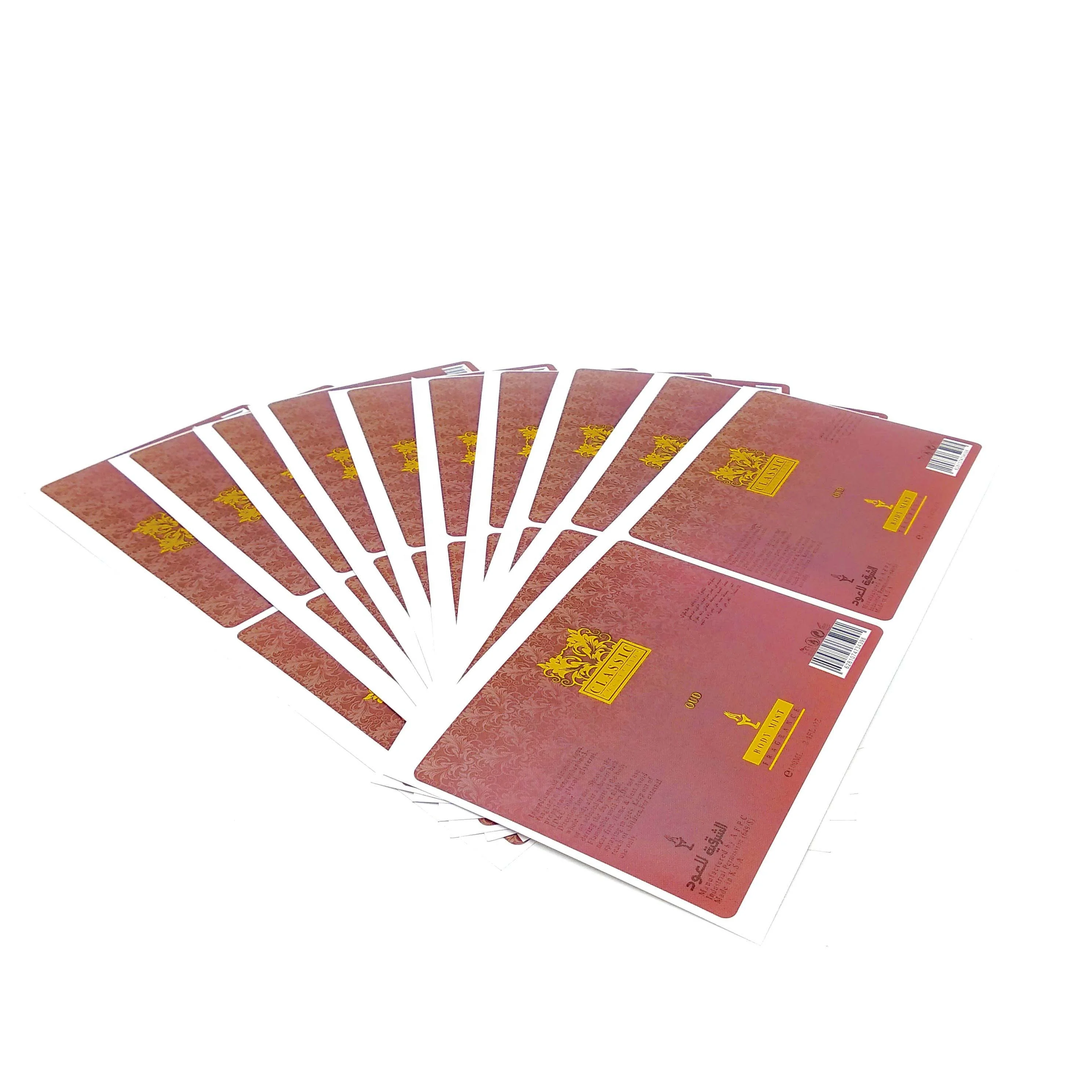 Classic type skin protectant glossy laminated die cut private label