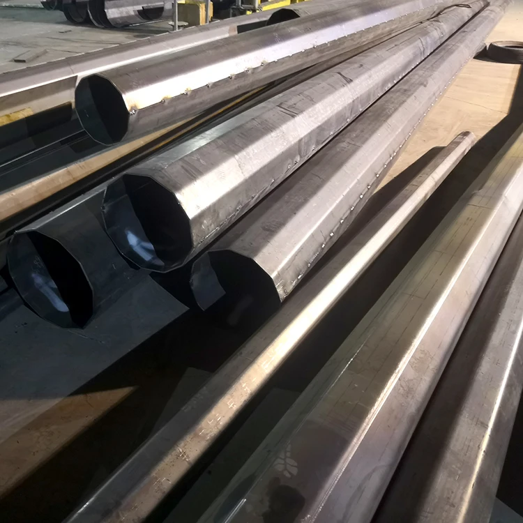 Nice price galvanized stainless steel street light pole