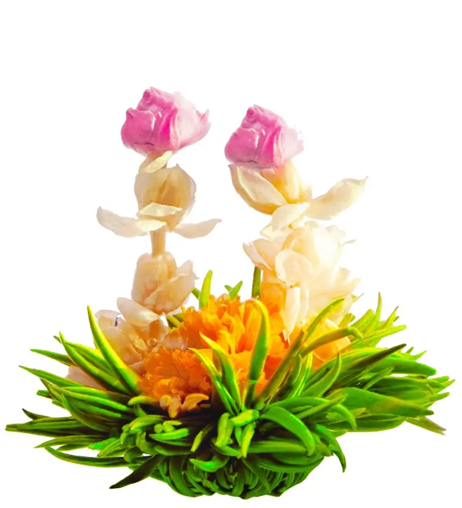 Guangdong Guangzhou Runming Tea Co.,ltd Packaging Organic Artistic Flavored Blooming Flower Tea Balls Accessories Chrysanthemum