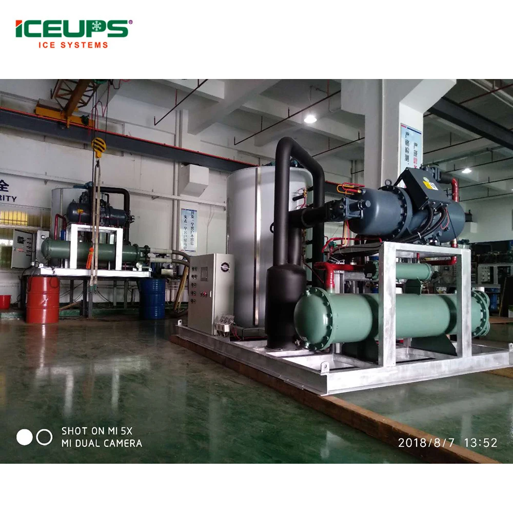 2.5tons Clean Flake Ice Making Machine Ice Plant Manufacturer Free Spare Parts Online Support Ce