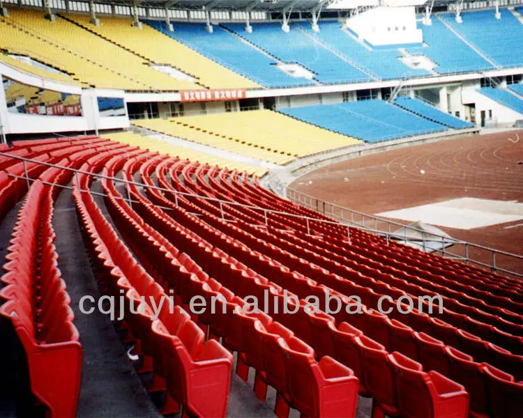 Outdoor & indoor plastic stadium soft tip up BLM-4651S seating chairs stadium chair upholstery