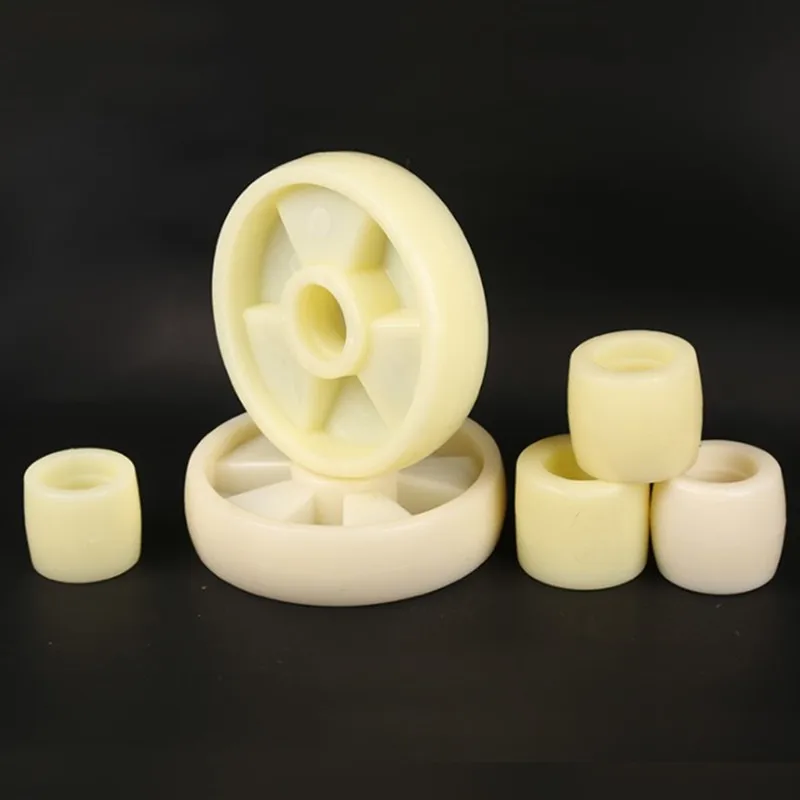 Factory Price  High Quality Plastic Nylon Pallet Truck /Jack 200*50  180*50  Wheels