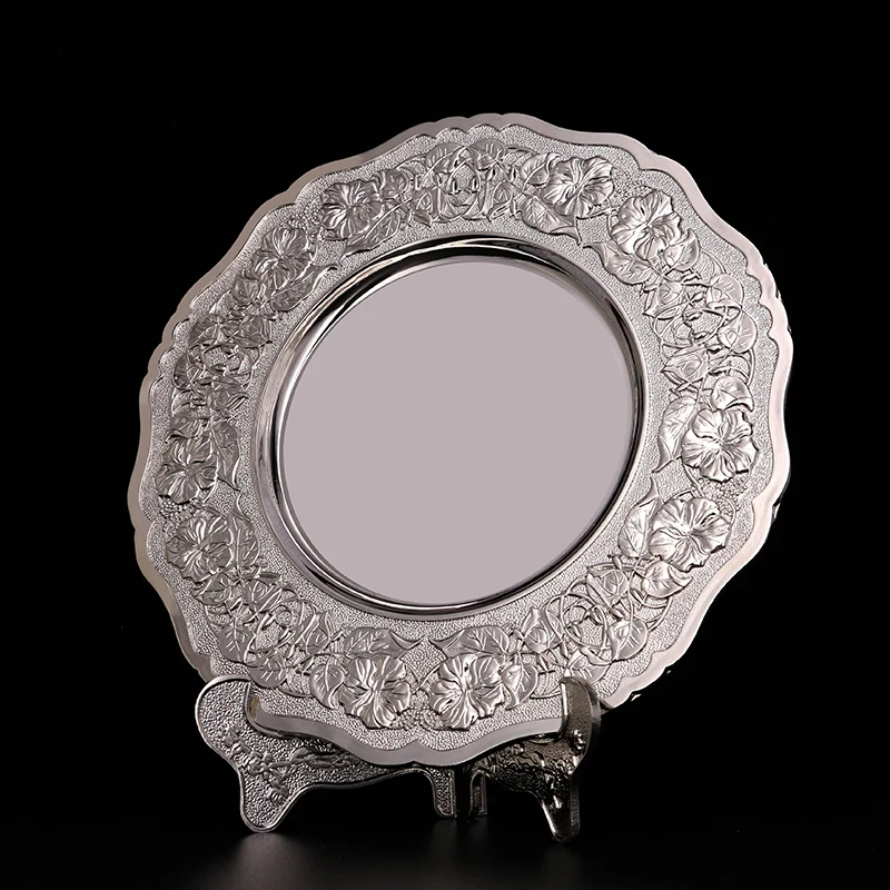 
Custom cheap 3d engraved metal plate award, metal annual award 