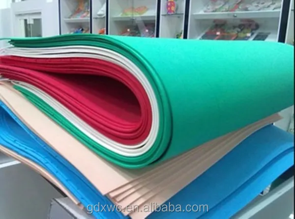 Anti-slip and environmentally friendly eva, pe foam rubber sheet for shoes sole and slippers