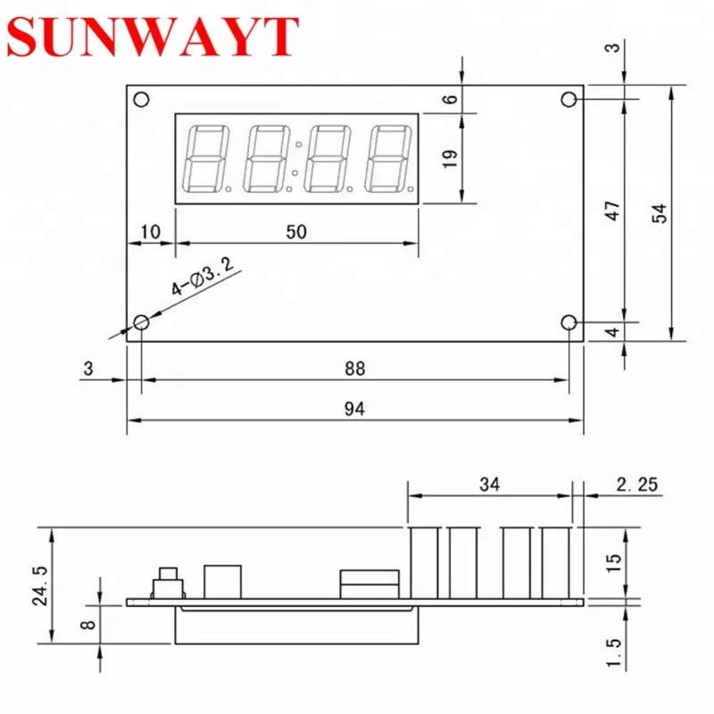 JY-18A USB Time control Pcb Timer board for Coin Operated Machine USB devices