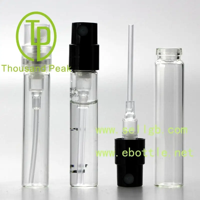 
Wholesale 2ml glass perfume spray bottle perfume tester sample 
