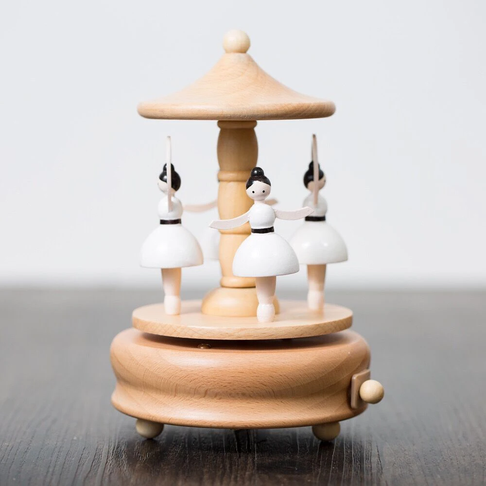 Girls Wooden Ballerina Music Box Ballerina Sale