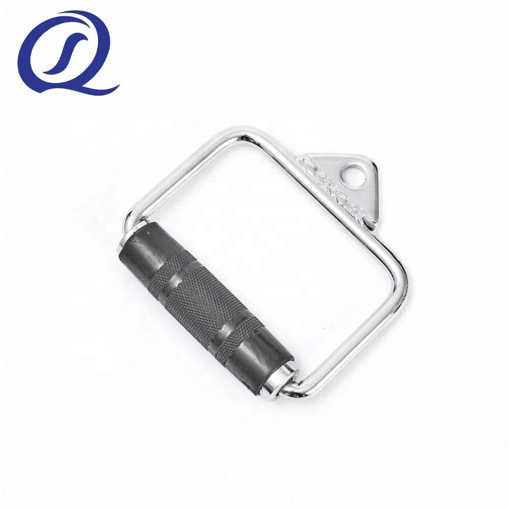 Gym Equipment Fitness Accessories Deluxe Single Stirrup Handle With TPR Coated