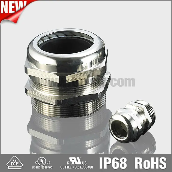 Ip68 водонепроницаемый m32 металлический кабельный ввод