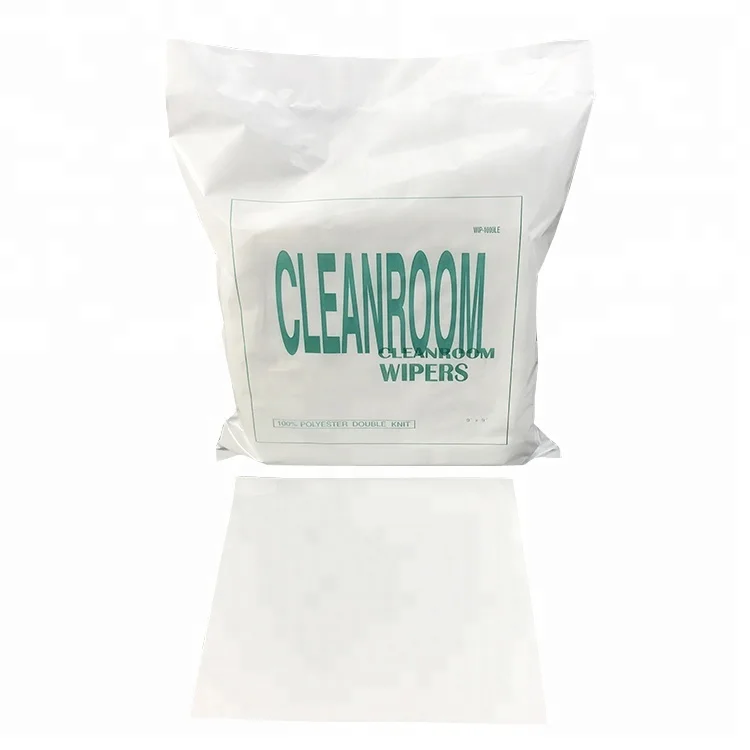 Iphone Sansung LCD Screen Cleaning 1009SLE Lint Free Polyester Cleanroom Wipers