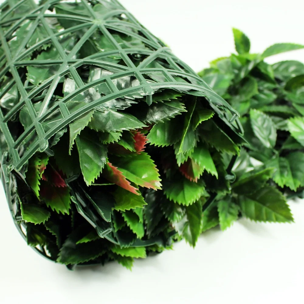 plastic hedge screening artificial plant wall balcony fences with privacy