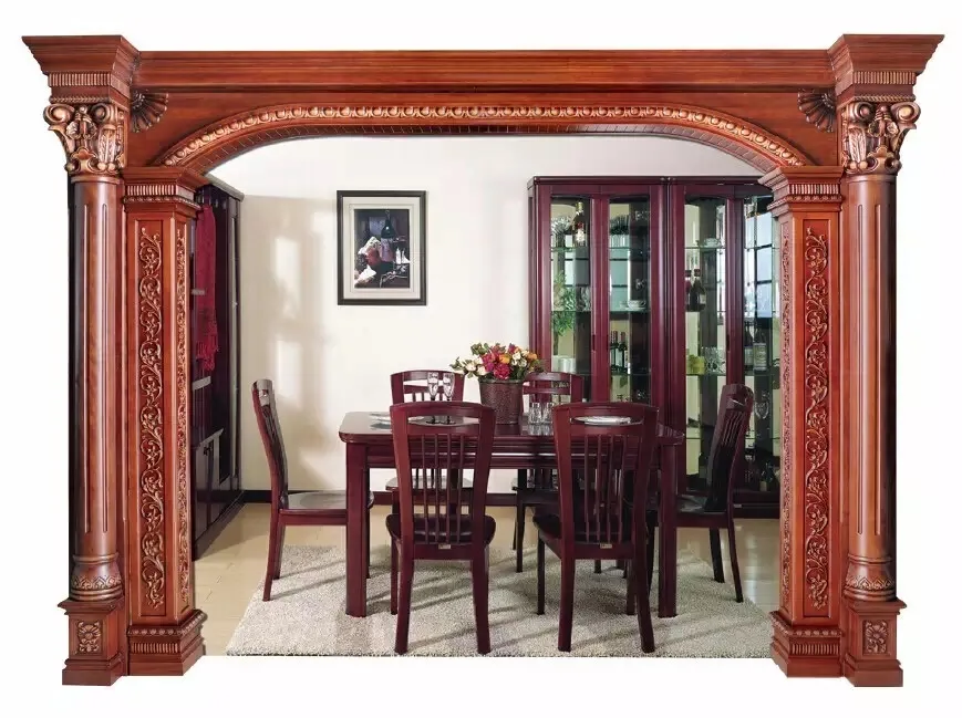Solid Wooden Door And Window Frame Design Decorative Door Window Moulding wooden door and window frame design