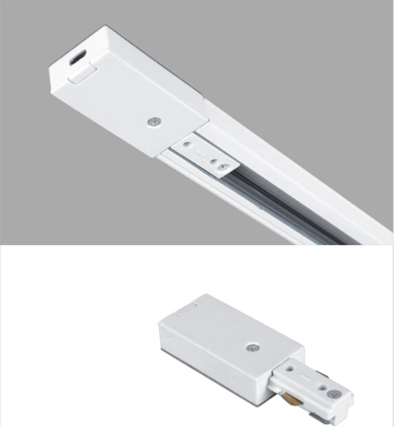 LED Track Rail Bar Fixture Accessories For Track Light Universal 2 Wires 3 Wires 3 Wires