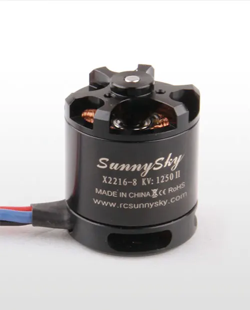 Sunnysky brushless motor X2216 KV880 Multicopter Outrunner Brushless dc motor for airplane