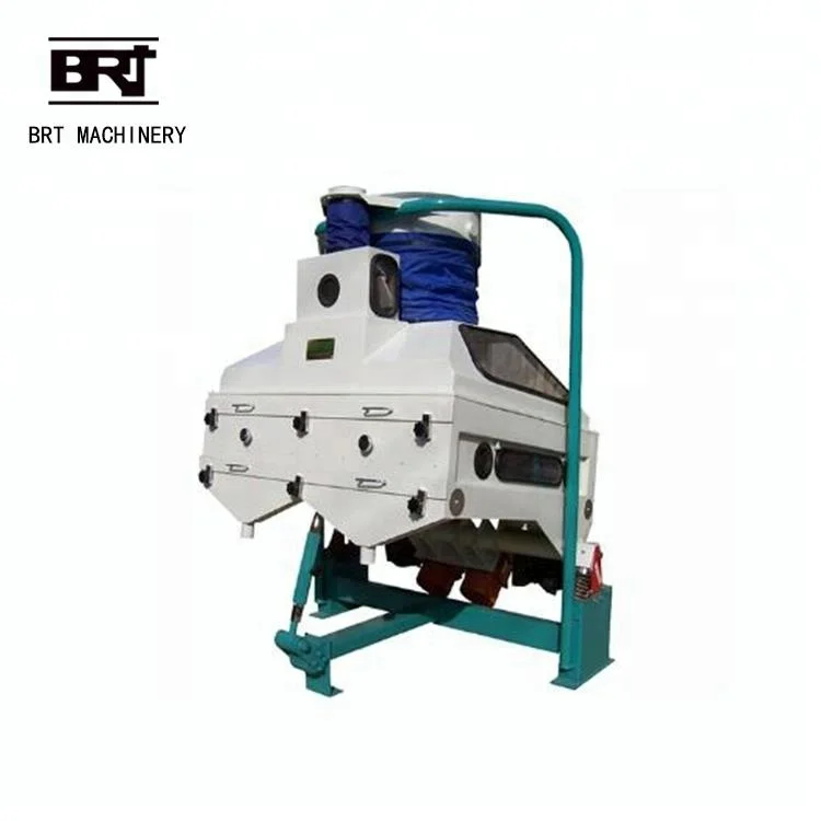 7-10t/h TQSS paddy destoner for rice sieve paddy cleaner auto gravity rice destoner machine