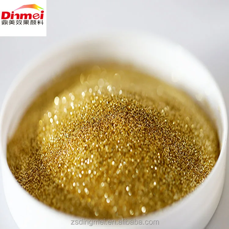 High Quality Non-toxic Light Green Gold Glitter Powder