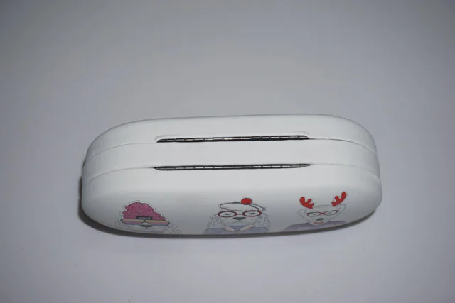 Custom Double Layers Iron Glasses Case contact lens case TH-288