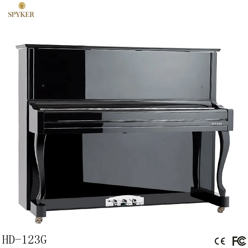 SPYKER High Quality black Polish Acoustic upright mechanical piano